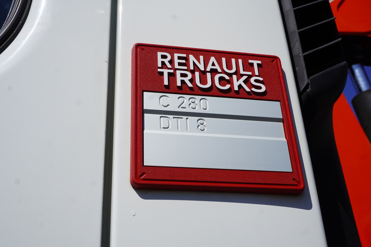 Crane truck RENAULT C280 DTI 8 / FASSI crane 5.6 T / range 8 m / Flatbed 15 EPAL: picture 17