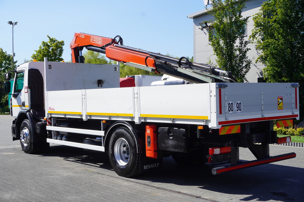 RENAULT C320 P 4x2 / FASSI crane 6.2 T / range 10 m / Flatbed 15 EPAL / 50 tho. km! - Crane truck: picture 3 RENAULT C320 P 4x2 / FASSI crane 6.2 T / range 10 m / Flatbed 15 EPAL / 50 tho. km! - Crane truck: picture 3