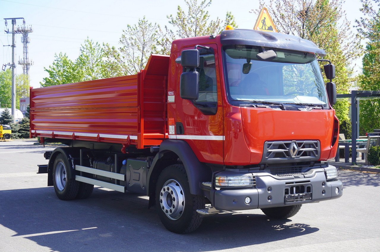 Tipper RENAULT D14 / 18,000 km !!! / 3-side dump truck: picture 12