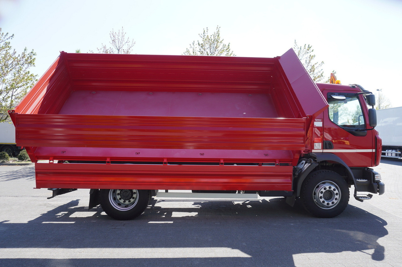 Tipper RENAULT D14 / 18,000 km !!! / 3-side dump truck: picture 11