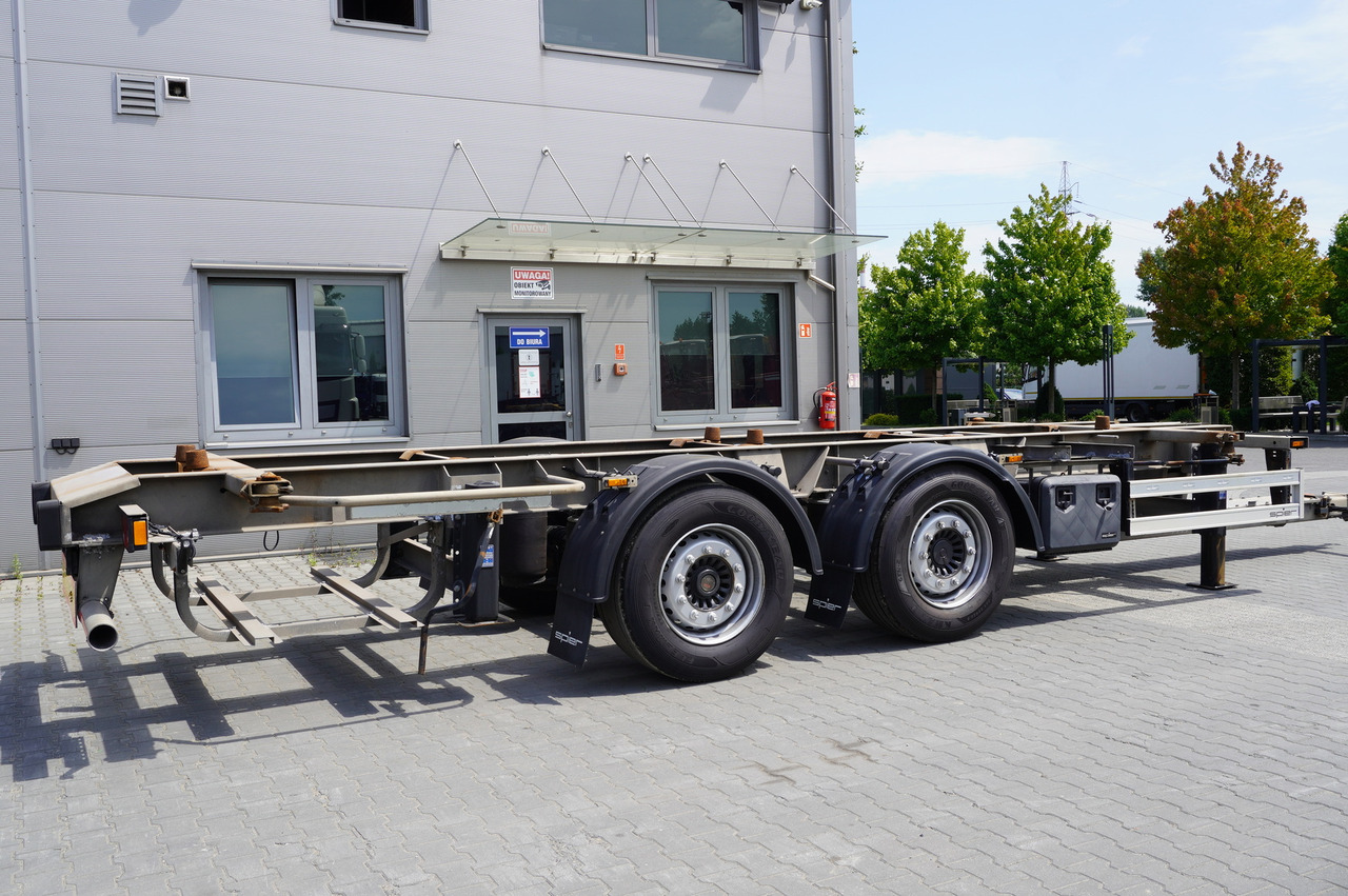 SPIER Trailer ZWL 290 BDF / 18 t - Chassis trailer: picture 2 SPIER Trailer ZWL 290 BDF / 18 t - Chassis trailer: picture 2
