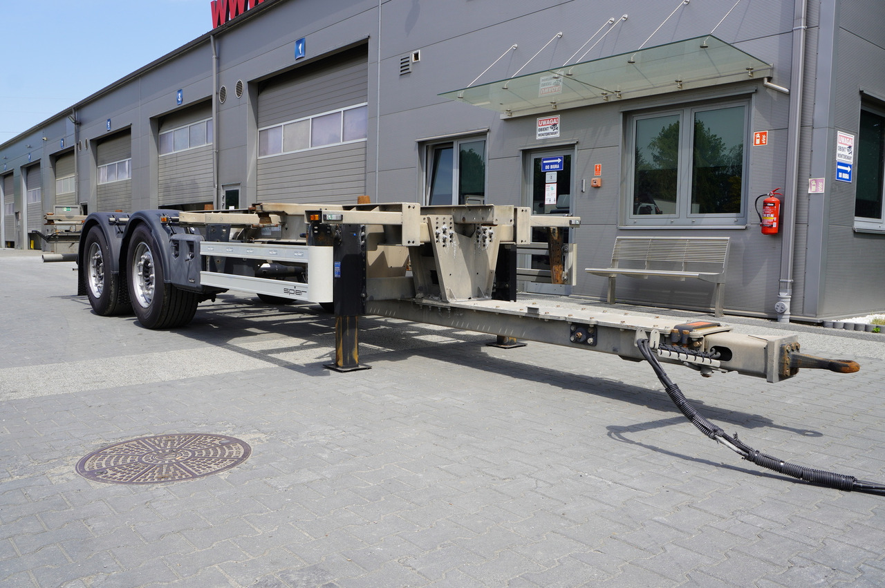 SPIER Trailer ZWL 290 BDF / 18 t - Chassis trailer: picture 3 SPIER Trailer ZWL 290 BDF / 18 t - Chassis trailer: picture 3