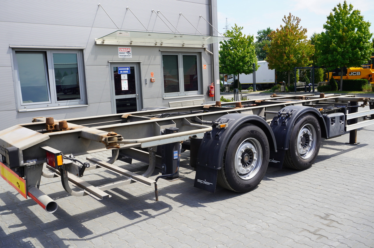 SPIER Trailer ZWL 290 BDF / 18 t - Chassis trailer: picture 1 SPIER Trailer ZWL 290 BDF / 18 t - Chassis trailer: picture 1