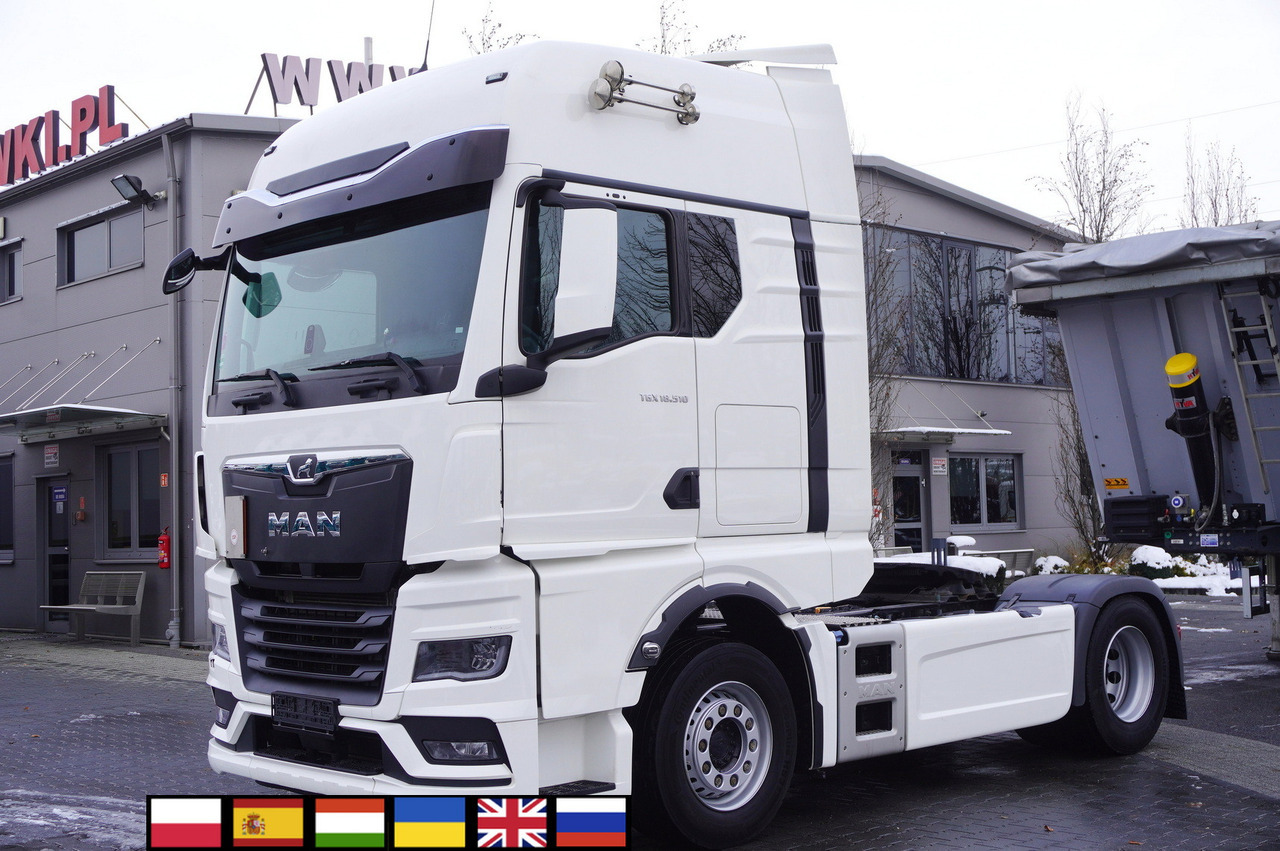MAN TGX 18.510 E6 4×2 tractor unit / Retarder / Sleeper cab / 2023 / 4 units - Tractor unit: picture 1 MAN TGX 18.510 E6 4×2 tractor unit / Retarder / Sleeper cab / 2023 / 4 units - Tractor unit: picture 1