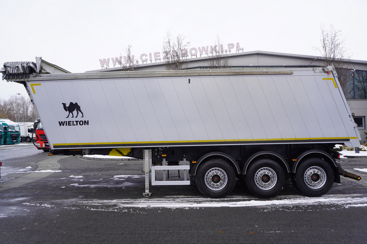 WIELTON NW-3 / weight 6.2 t / capacity 38m3 / Electrically folded roof / Teflon / 20 units, 2022 - Tipper semi-trailer: picture 2 WIELTON NW-3 / weight 6.2 t / capacity 38m3 / Electrically folded roof / Teflon / 20 units, 2022 - Tipper semi-trailer: picture 2