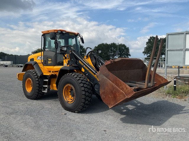 2013 JCB 437HT (Inoperable) Wheel Loader - Wheel loader: picture 3 2013 JCB 437HT (Inoperable) Wheel Loader - Wheel loader: picture 3