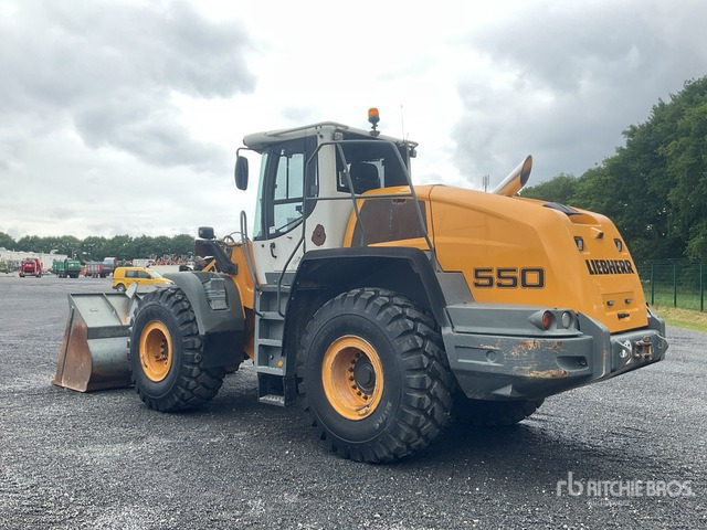 2014 Liebherr L 550 Wheel Loader - Wheel loader: picture 4 2014 Liebherr L 550 Wheel Loader - Wheel loader: picture 4