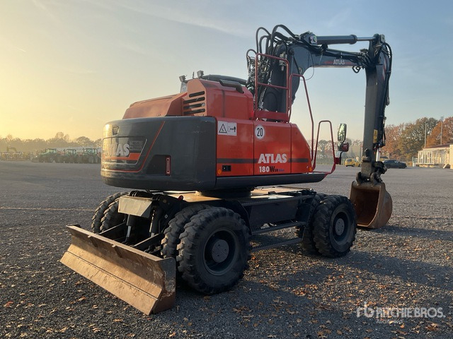 2020 Atlas 180W-SR Blue Wheel Excavator - Wheel excavator: picture 4 2020 Atlas 180W-SR Blue Wheel Excavator - Wheel excavator: picture 4
