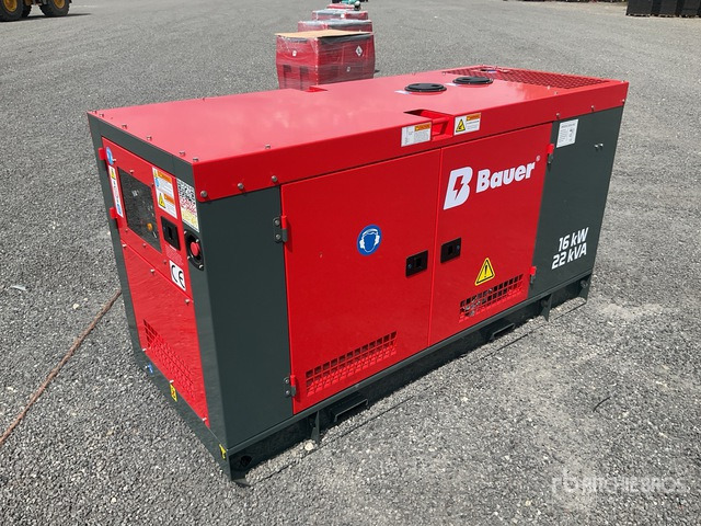 2025 Bauer Generatoren GFS-16 ATS 20 kVA (Unused) Generator Set - Generator set: picture 3 2025 Bauer Generatoren GFS-16 ATS 20 kVA (Unused) Generator Set - Generator set: picture 3