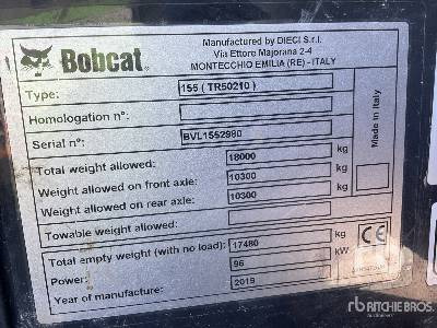 BOBCAT TR50210 - Telescopic handler: picture 5 BOBCAT TR50210 - Telescopic handler: picture 5