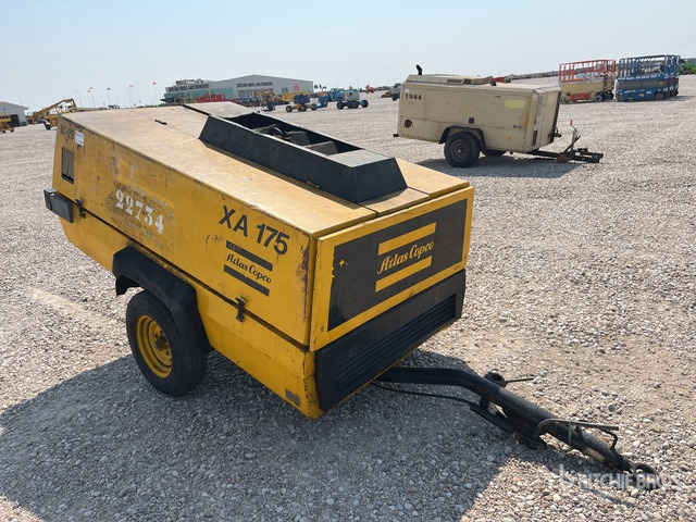 1989 Atlas Copco XA175DD Mobile Air Compressor - Air compressor: picture 1 1989 Atlas Copco XA175DD Mobile Air Compressor - Air compressor: picture 1