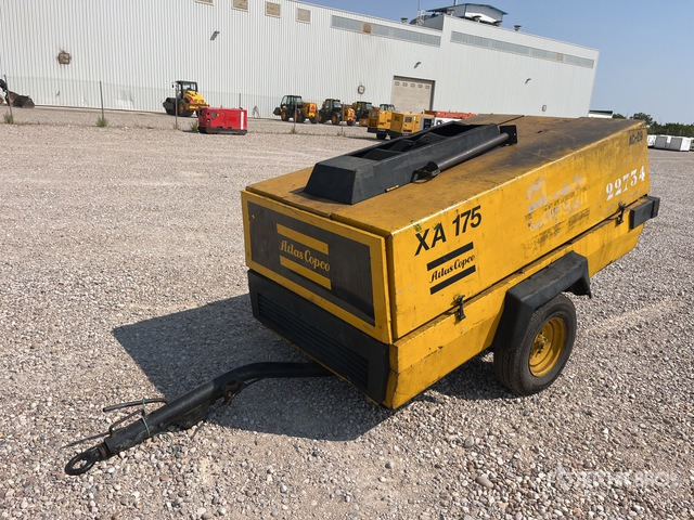 1989 Atlas Copco XA175DD Mobile Air Compressor - Air compressor: picture 3 1989 Atlas Copco XA175DD Mobile Air Compressor - Air compressor: picture 3