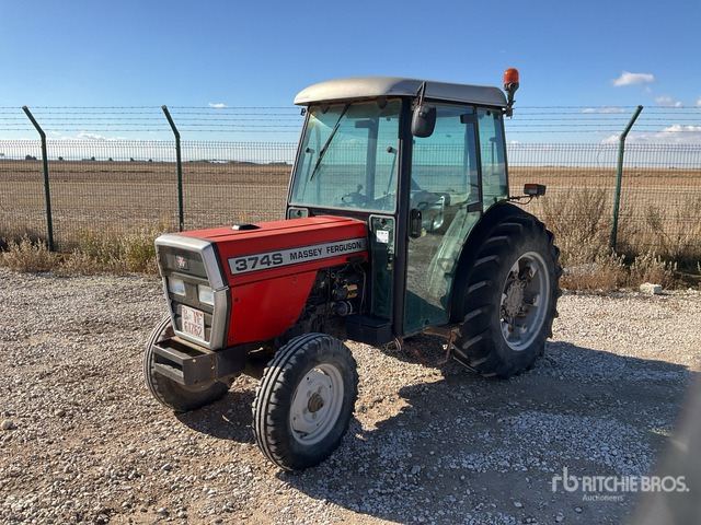 1997 Massey Ferguson 374S 2WD Tractor - Farm tractor: picture 1 1997 Massey Ferguson 374S 2WD Tractor - Farm tractor: picture 1