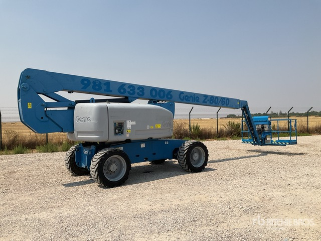2007 Genie Z80/60 4WD Diesel Articulating Boom Lift - Articulated boom: picture 4 2007 Genie Z80/60 4WD Diesel Articulating Boom Lift - Articulated boom: picture 4