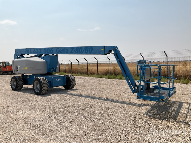 2007 Genie Z80/60 4WD Diesel Articulating Boom Lift - Articulated boom: picture 3 2007 Genie Z80/60 4WD Diesel Articulating Boom Lift - Articulated boom: picture 3