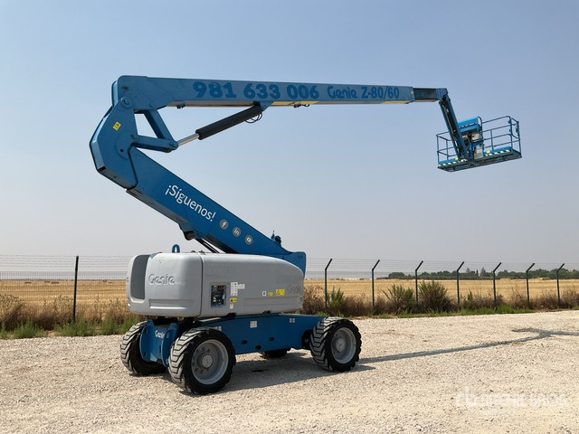 2007 Genie Z80/60 4WD Diesel Articulating Boom Lift - Articulated boom: picture 2 2007 Genie Z80/60 4WD Diesel Articulating Boom Lift - Articulated boom: picture 2