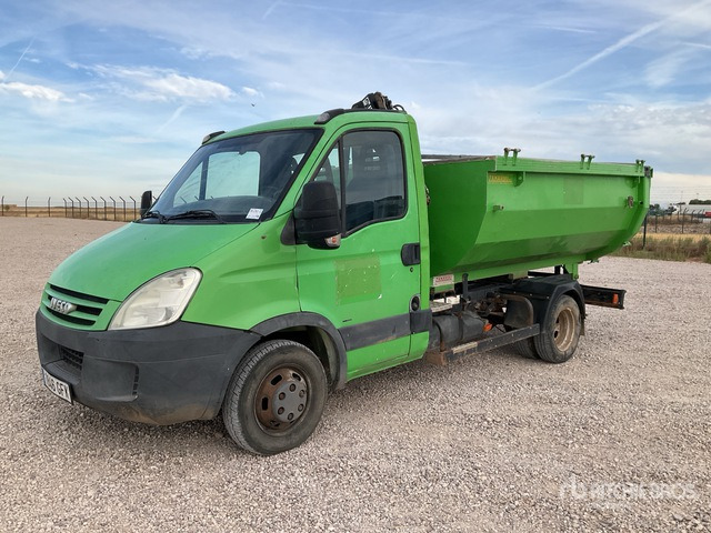 2008 Iveco Daily 35C12 2007 Hiab 008 840 kg on 4x2 Dump Truck with Crane - Tipper, Crane truck: picture 3 2008 Iveco Daily 35C12 2007 Hiab 008 840 kg on 4x2 Dump Truck with Crane - Tipper, Crane truck: picture 3