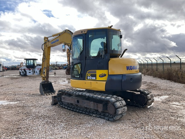 2012 Komatsu PC80MR-3 Mini Excavator: <6.6t - Mini excavator: picture 2 2012 Komatsu PC80MR-3 Mini Excavator: <6.6t - Mini excavator: picture 2