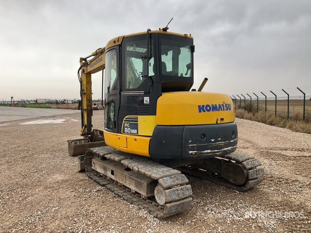 2012 Komatsu PC80MR-3 Tracked Excavator - Crawler excavator: picture 4 2012 Komatsu PC80MR-3 Tracked Excavator - Crawler excavator: picture 4