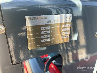 PLUS POWER VTDD-25 (Unused) - Forklift: picture 5 PLUS POWER VTDD-25 (Unused) - Forklift: picture 5