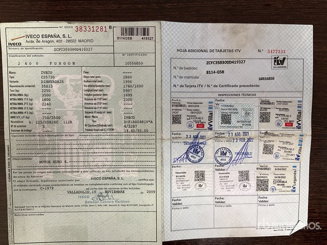 2009 Iveco Daily 35S13 Cargo Van - Van: picture 2 2009 Iveco Daily 35S13 Cargo Van - Van: picture 2