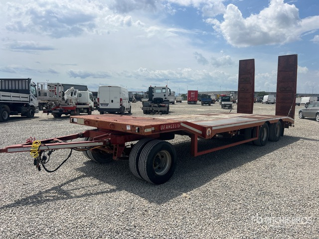 2002 DE Angelis 3R3201 8.45 m Tri/A Flatbed Trailer - Low loader trailer: picture 2 2002 DE Angelis 3R3201 8.45 m Tri/A Flatbed Trailer - Low loader trailer: picture 2