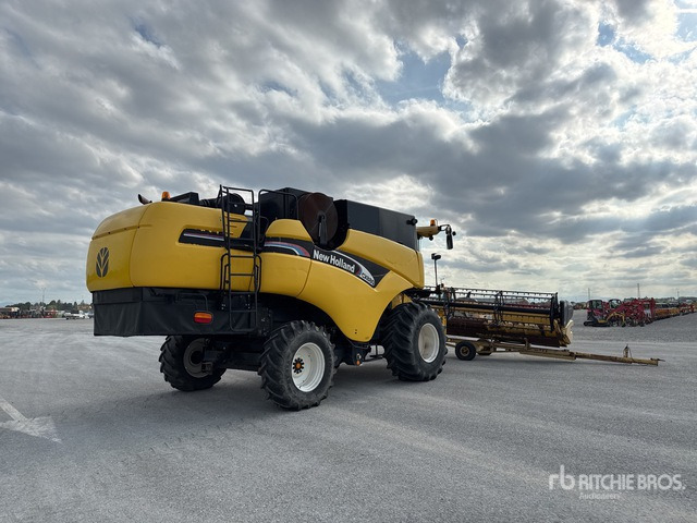 2003 New Holland CX8.80 Mietitrebbia - Combine harvester: picture 3 2003 New Holland CX8.80 Mietitrebbia - Combine harvester: picture 3