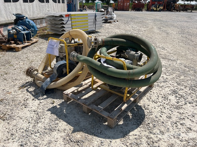 2008 Wacker PT3A Quantity of (2) Pumping Unit - Flail mower/ Mulcher: picture 1 2008 Wacker PT3A Quantity of (2) Pumping Unit - Flail mower/ Mulcher: picture 1