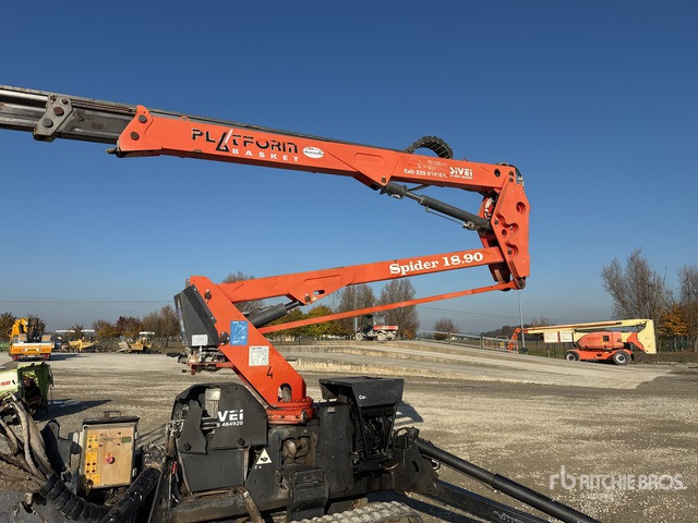 2011 Platform Basket SPIDER 18-90 Crawler Articulating Boom Lift - Articulated boom: picture 5 2011 Platform Basket SPIDER 18-90 Crawler Articulating Boom Lift - Articulated boom: picture 5