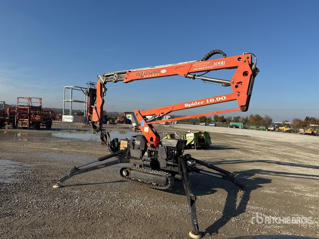 2011 Platform Basket SPIDER 18-90 Crawler Articulating Boom Lift - Articulated boom: picture 3 2011 Platform Basket SPIDER 18-90 Crawler Articulating Boom Lift - Articulated boom: picture 3
