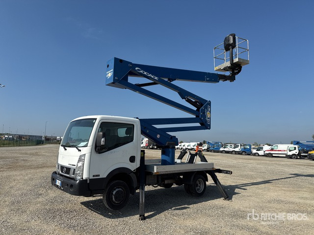 2015 Nissan Cabstar Cabstar 35.12 2015 Socage DA 324 24 m on Bucket Truck - Truck mounted aerial platform: picture 1 2015 Nissan Cabstar Cabstar 35.12 2015 Socage DA 324 24 m on Bucket Truck - Truck mounted aerial platform: picture 1