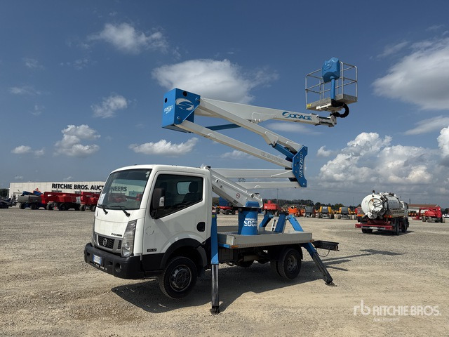 2017 Nissan Cabstar Cabstar 35.12 2016 Socage DA 320 20 m on Bucket Truck - Truck mounted aerial platform: picture 1 2017 Nissan Cabstar Cabstar 35.12 2016 Socage DA 320 20 m on Bucket Truck - Truck mounted aerial platform: picture 1