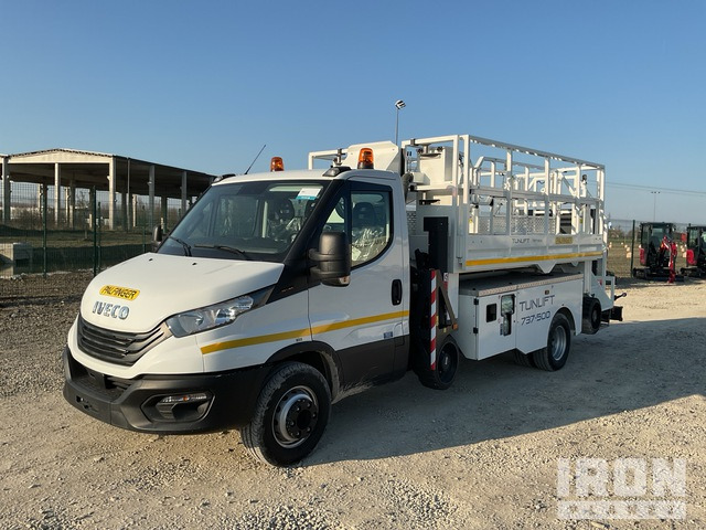 2022 Iveco Daily 2022 Palfinger Tunlift 7.37-500 ... Bucket Truck - Truck mounted aerial platform: picture 1 2022 Iveco Daily 2022 Palfinger Tunlift 7.37-500 ... Bucket Truck - Truck mounted aerial platform: picture 1