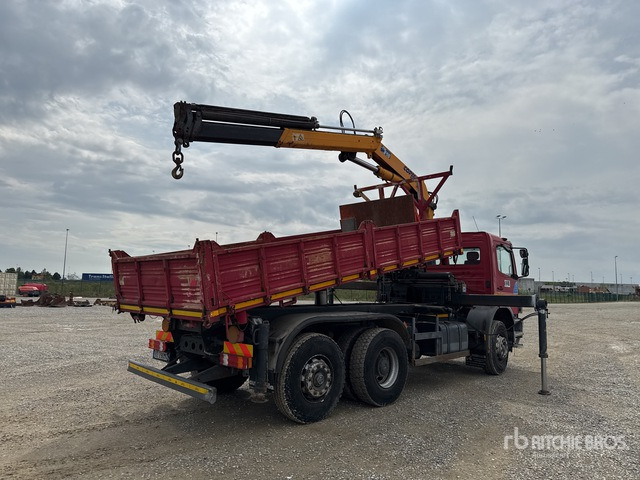 Mercedes-Benz Atego 1828 Autocarro ribaltabile con gru - Tipper, Crane truck: picture 3 Mercedes-Benz Atego 1828 Autocarro ribaltabile con gru - Tipper, Crane truck: picture 3