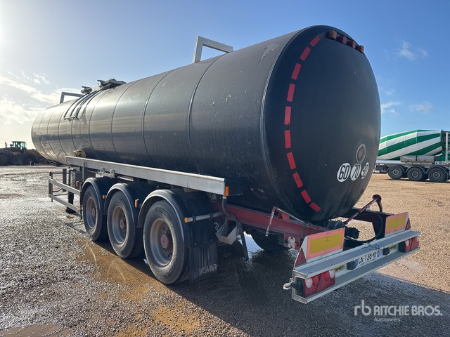 1998 Magyar SR34ESR Tri/A 31000 L Semi-Remorque Cit ... Asphalt Tank Trailer - Tank semi-trailer: picture 2 1998 Magyar SR34ESR Tri/A 31000 L Semi-Remorque Cit ... Asphalt Tank Trailer - Tank semi-trailer: picture 2
