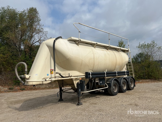 2001 Spitzer Eurovrac S27DRF030 Remorque Citerne Pulverisateur Sprayer Transport Trailer - Silo semi-trailer: picture 1 2001 Spitzer Eurovrac S27DRF030 Remorque Citerne Pulverisateur Sprayer Transport Trailer - Silo semi-trailer: picture 1