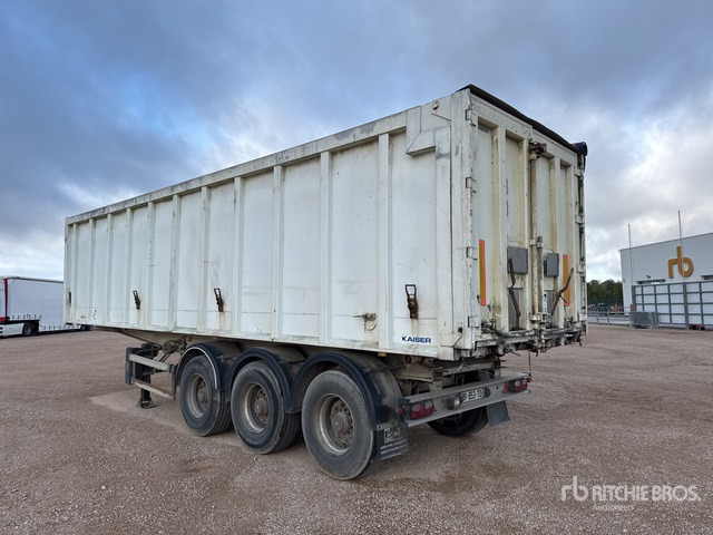 2002 Robuste Kaiser S3803C Semi-Remorque Benne 3 Essieux End Dump Trailer - Tipper semi-trailer: picture 3 2002 Robuste Kaiser S3803C Semi-Remorque Benne 3 Essieux End Dump Trailer - Tipper semi-trailer: picture 3