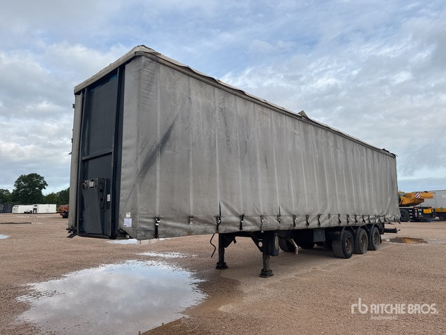 2003 Asca S319DB Tri/A Remorque A Rideaux Coulis ... Curtain Side Trailer - Flail mower/ Mulcher: picture 2 2003 Asca S319DB Tri/A Remorque A Rideaux Coulis ... Curtain Side Trailer - Flail mower/ Mulcher: picture 2