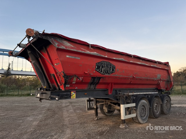 2007 Meiller SHL335 Tri/A Semi-Remorque Benne 3 Essieux End Dump Trailer - Tipper trailer: picture 1 2007 Meiller SHL335 Tri/A Semi-Remorque Benne 3 Essieux End Dump Trailer - Tipper trailer: picture 1