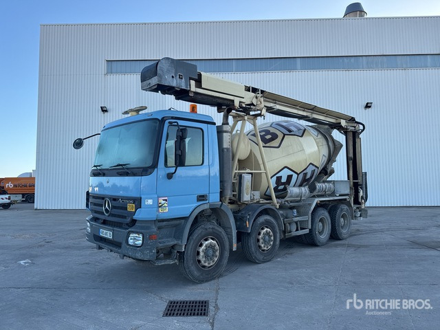 2007 Mercedes-Benz Actros 3236 8x4 Camion Toupie 8x4 Mixer Truck - Concrete mixer truck: picture 1 2007 Mercedes-Benz Actros 3236 8x4 Camion Toupie 8x4 Mixer Truck - Concrete mixer truck: picture 1