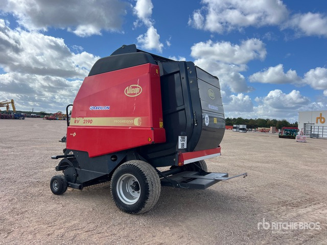 2008 Vicon RV2190 Presse A Balles Rondes 1 Essieu S/A Round Baler - Round baler: picture 4 2008 Vicon RV2190 Presse A Balles Rondes 1 Essieu S/A Round Baler - Round baler: picture 4