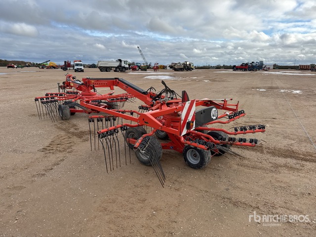 2012 Kuhn GA6632 6.3 m Semi-Mount 2 Rotor Andaineur Hay Rake - Tedder/ Rake: picture 2 2012 Kuhn GA6632 6.3 m Semi-Mount 2 Rotor Andaineur Hay Rake - Tedder/ Rake: picture 2