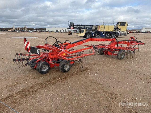 2012 Kuhn GA6632 6.3 m Semi-Mount 2 Rotor Andaineur Hay Rake - Tedder/ Rake: picture 3 2012 Kuhn GA6632 6.3 m Semi-Mount 2 Rotor Andaineur Hay Rake - Tedder/ Rake: picture 3
