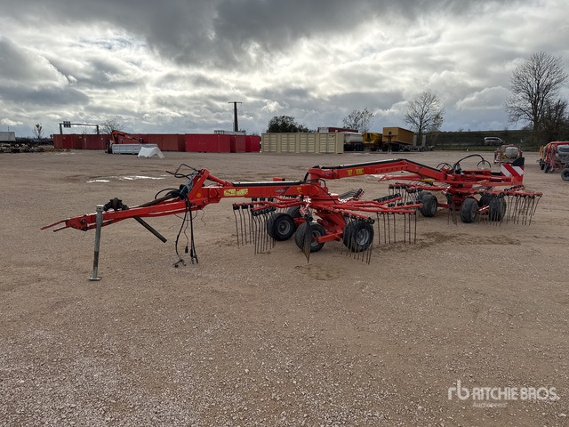 2012 Kuhn GA6632 6.3 m Semi-Mount 2 Rotor Andaineur Hay Rake - Tedder/ Rake: picture 1 2012 Kuhn GA6632 6.3 m Semi-Mount 2 Rotor Andaineur Hay Rake - Tedder/ Rake: picture 1