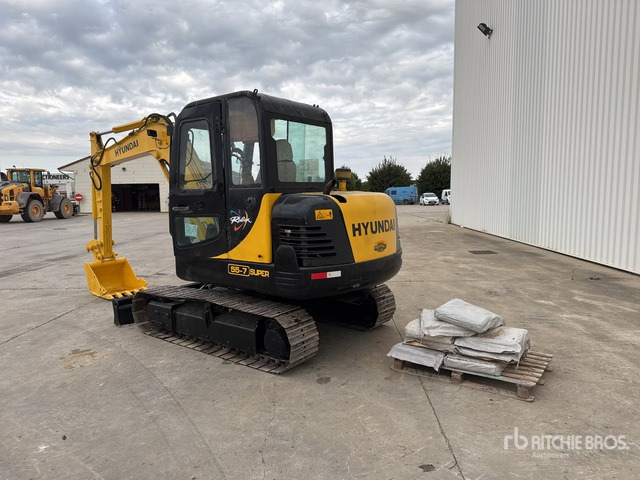 2013 Hyundai R55-7 Pelle Sur Chenilles Tracked Excavator - Crawler excavator: picture 3 2013 Hyundai R55-7 Pelle Sur Chenilles Tracked Excavator - Crawler excavator: picture 3