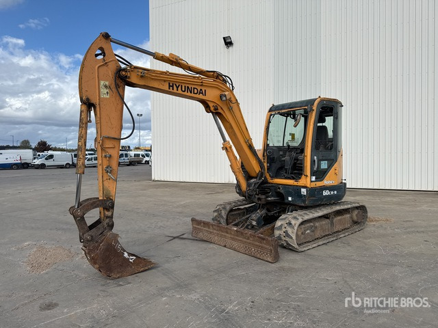2014 Hyundai R60CR-9 Mini-Pelle Mini Excavator: <6.6t - Mini excavator: picture 1 2014 Hyundai R60CR-9 Mini-Pelle Mini Excavator: <6.6t - Mini excavator: picture 1