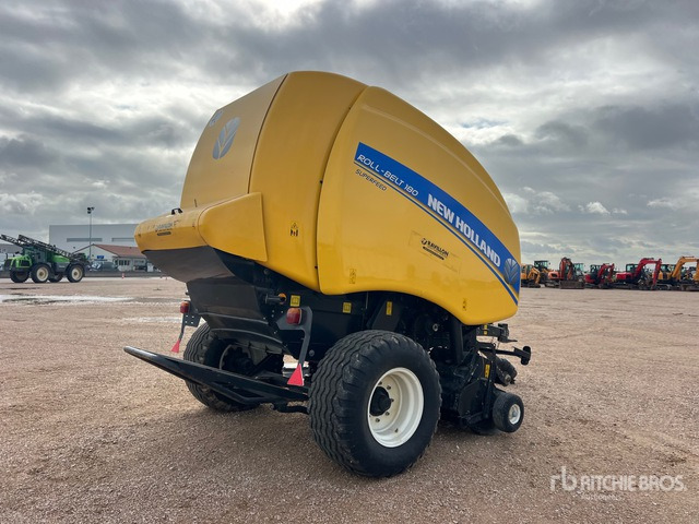 2015 New Holland Roll Belt 180 Presse A Balles Rondes 1 Essieu S/A Round Baler - Round baler: picture 4 2015 New Holland Roll Belt 180 Presse A Balles Rondes 1 Essieu S/A Round Baler - Round baler: picture 4