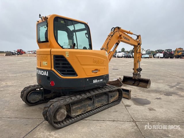2017 Hyundai R60CR-9A Mini-Pelle Mini Excavator: <6.6t - Mini excavator: picture 4 2017 Hyundai R60CR-9A Mini-Pelle Mini Excavator: <6.6t - Mini excavator: picture 4