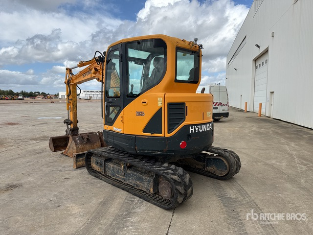 2017 Hyundai R60CR-9A Mini-Pelle Mini Excavator: <6.6t - Mini excavator: picture 4 2017 Hyundai R60CR-9A Mini-Pelle Mini Excavator: <6.6t - Mini excavator: picture 4