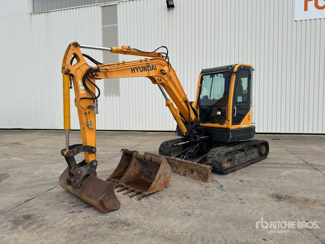 2017 Hyundai R60CR-9A Mini-Pelle Mini Excavator: <6.6t - Mini excavator: picture 2 2017 Hyundai R60CR-9A Mini-Pelle Mini Excavator: <6.6t - Mini excavator: picture 2